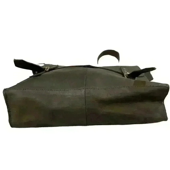 ROTHCO Brown Leather Medic Bag Hobo Tote Purse - Picture 5 of 15